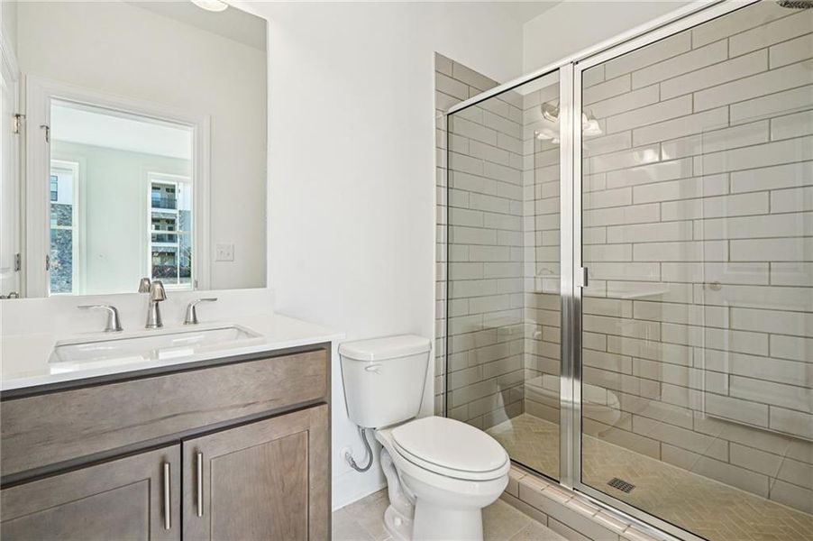 Furnished interior view inside a new home in Millcroft Townhomes, Buford (Image 4).