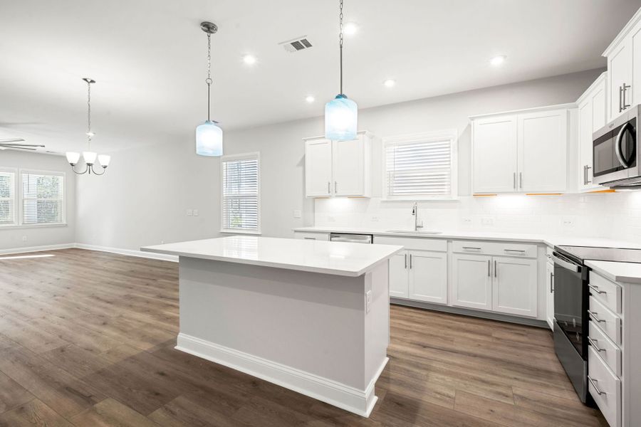 Furnished interior view inside a new home in Waterways, Richmond Hill (Image 11).