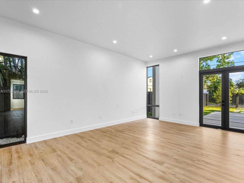 Spacious, unfurnished interior of a new home in , Miami (Image 44). Spacious, unfurnished interior of a new home in , Miami (Image 44).