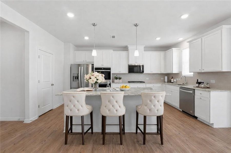 Furnished interior view inside a new home in , McDonough (Image 18).
