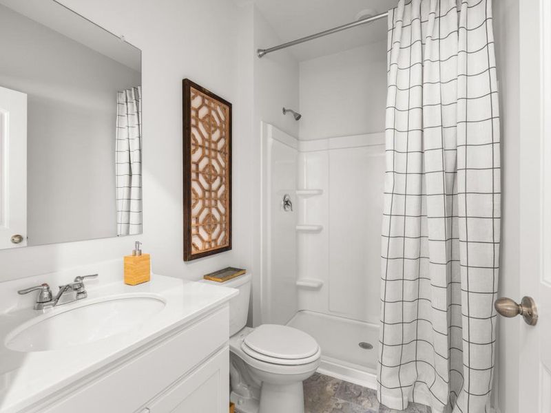 Furnished interior view inside a new home in Lost Creek, Dallas (Image 31).