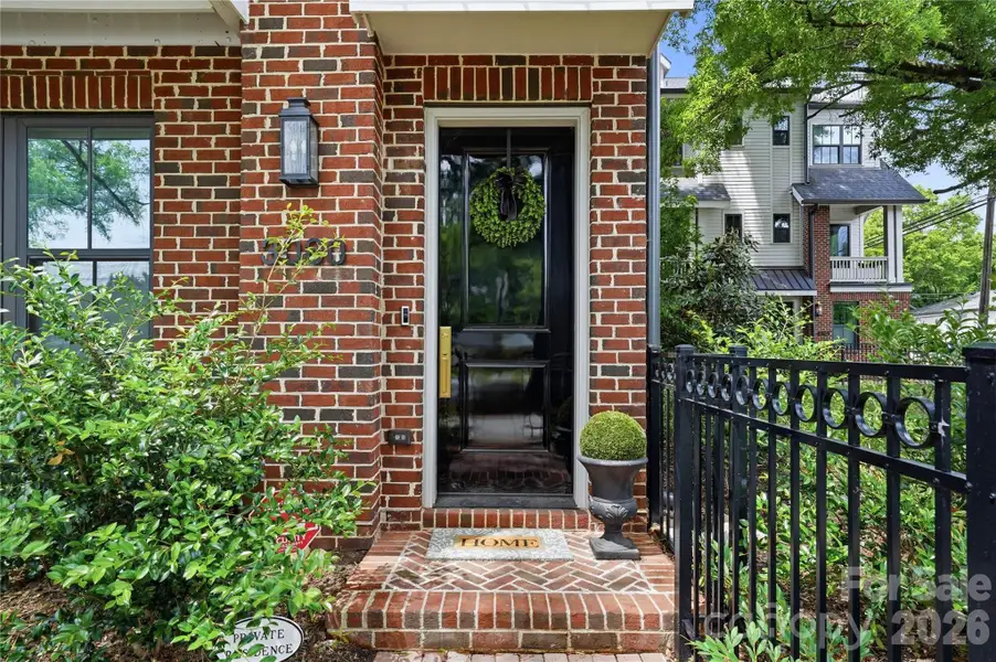 Exterior details and patio area of a home in , Charlotte (Image 23).