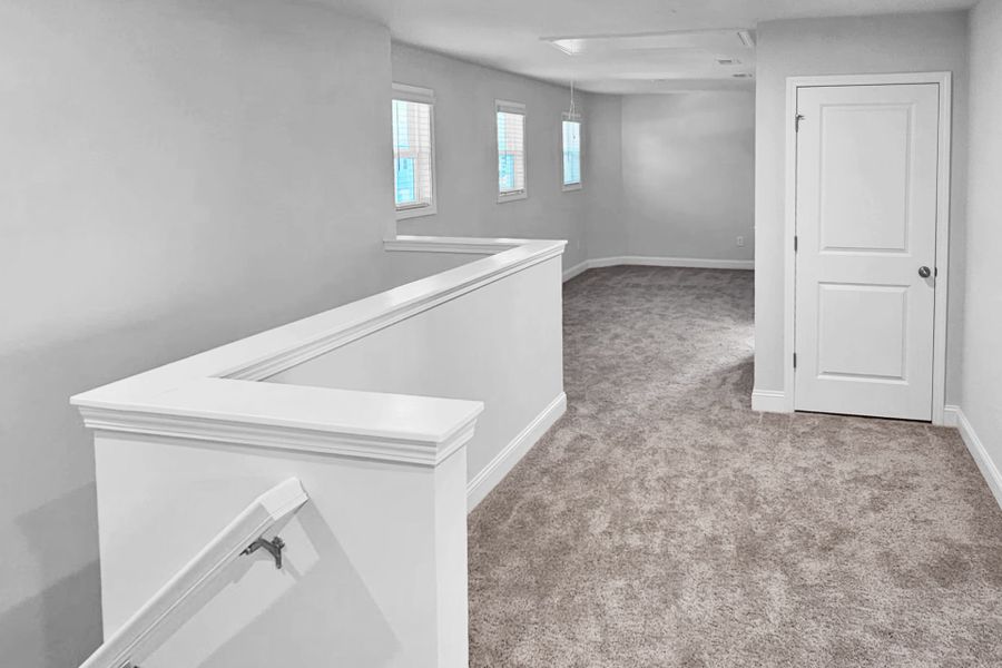 Spacious, unfurnished interior of a new home in Solserra, Shallotte (Image 14).