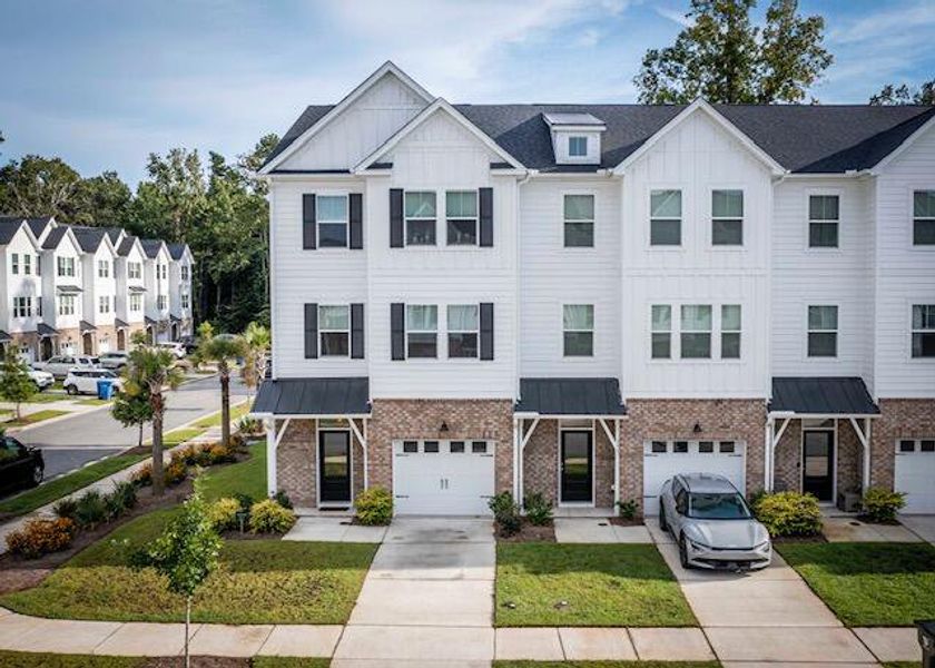 Front exterior of a new home in , Summerville, SC, highlighting curb appeal (Image 2).