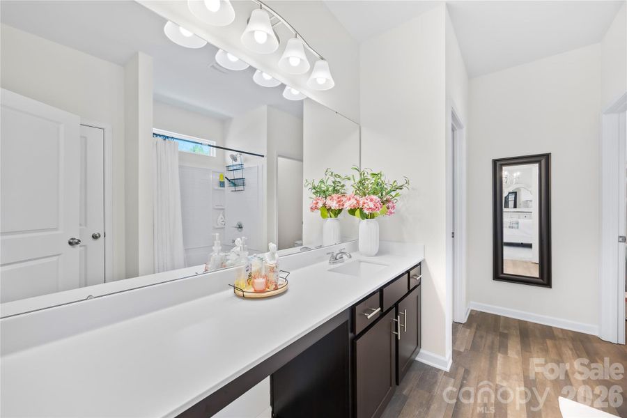 Furnished interior view inside a new home in Orchard Creek, Charlotte (Image 29).
