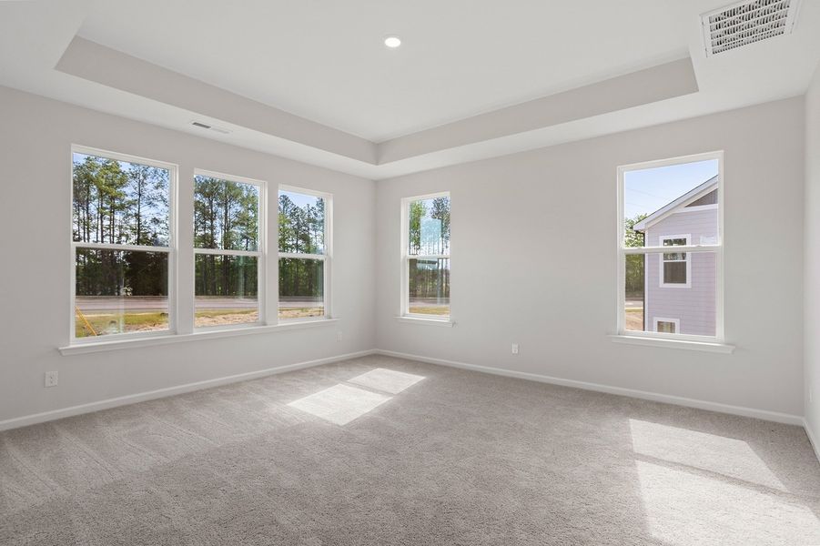 Spacious, unfurnished interior of a new home in Sweetbrier, Durham (Image 21).