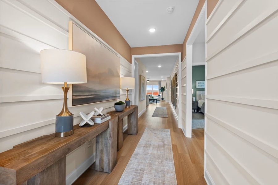Furnished interior view inside a new home in Waverly Estates, Nevada (Image 28).