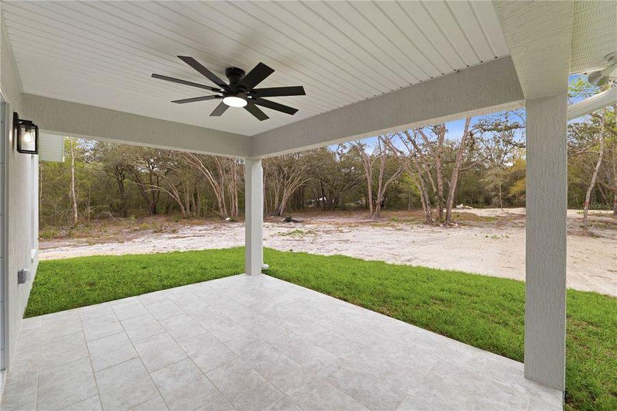 Exterior details and patio area of a home in , Webster (Image 27).