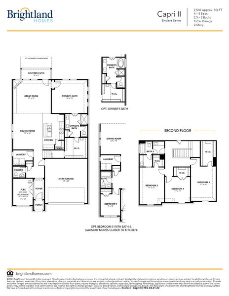 Capri First Floor Plan