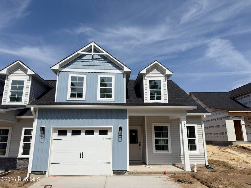In-progress construction of a new home in Autumn Trail, Bolivia, NC (Image 24).