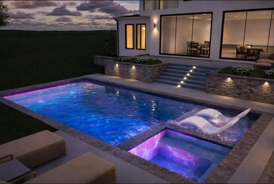 Exterior details and patio area of a home in , Dallas (Image 23).