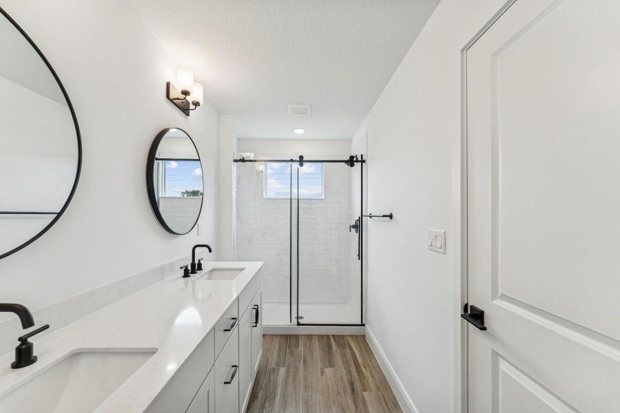 Furnished interior view inside a new home in , Stuart (Image 10).