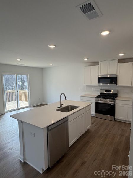 Furnished interior view inside a new home in Bakers Creek, Kannapolis (Image 23).