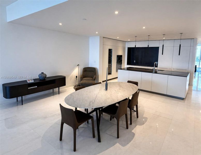 Furnished interior view inside a new home in , Miami (Image 4).