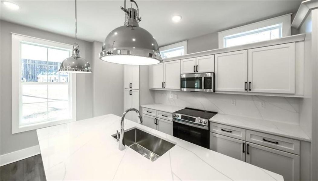 Furnished interior view inside a new home in , Bowdon (Image 7).