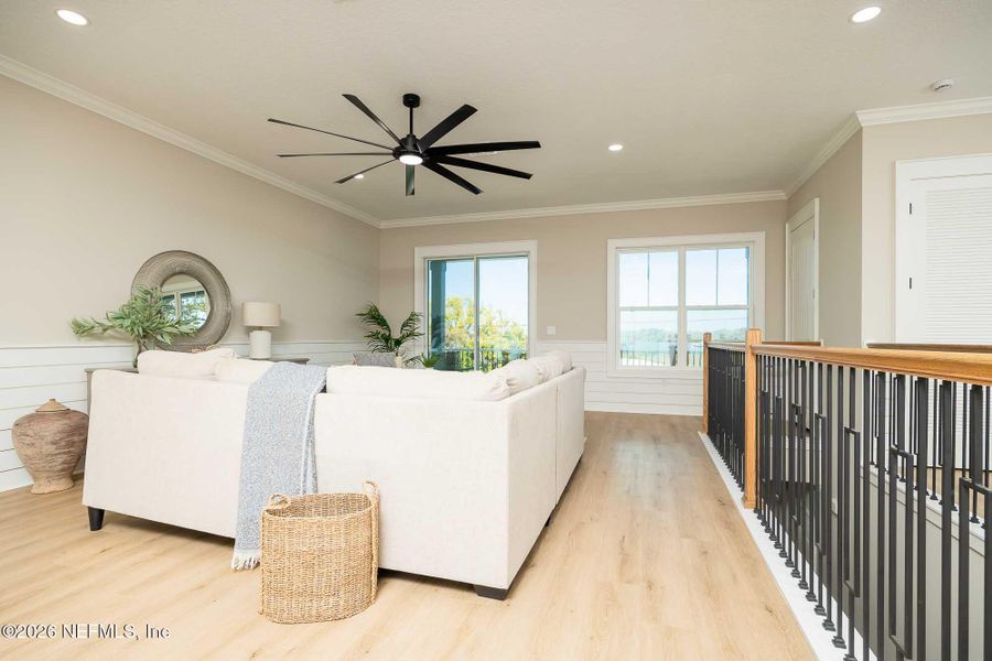 Furnished interior view inside a new home in , St. Augustine (Image 70).