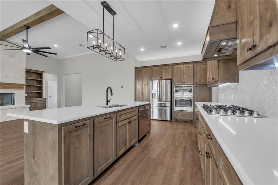 Furnished interior view inside a new home in , Robinson (Image 11). Furnished interior view inside a new home in , Robinson (Image 11).