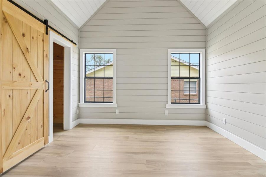 Full primary bedroom view