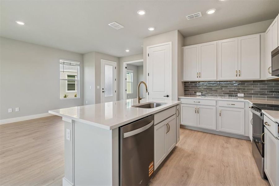 Furnished interior view inside a new home in North River Ranch – Townhomes, Parrish (Image 13).