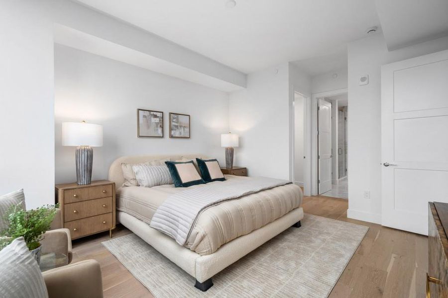 Furnished interior view inside a new home in The Dillon Buckhead, Atlanta (Image 29). Furnished interior view inside a new home in The Dillon Buckhead, Atlanta (Image 29).