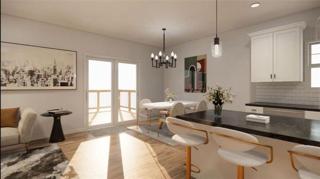 Furnished interior view inside a new home in , Rome (Image 17). Furnished interior view inside a new home in , Rome (Image 17).