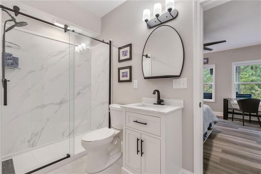 Furnished interior view inside a new home in , Auburn (Image 28).