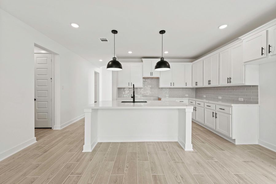 Furnished interior view inside a new home in Cross Creek West - 45', Fulshear (Image 5). Furnished interior view inside a new home in Cross Creek West - 45', Fulshear (Image 5).