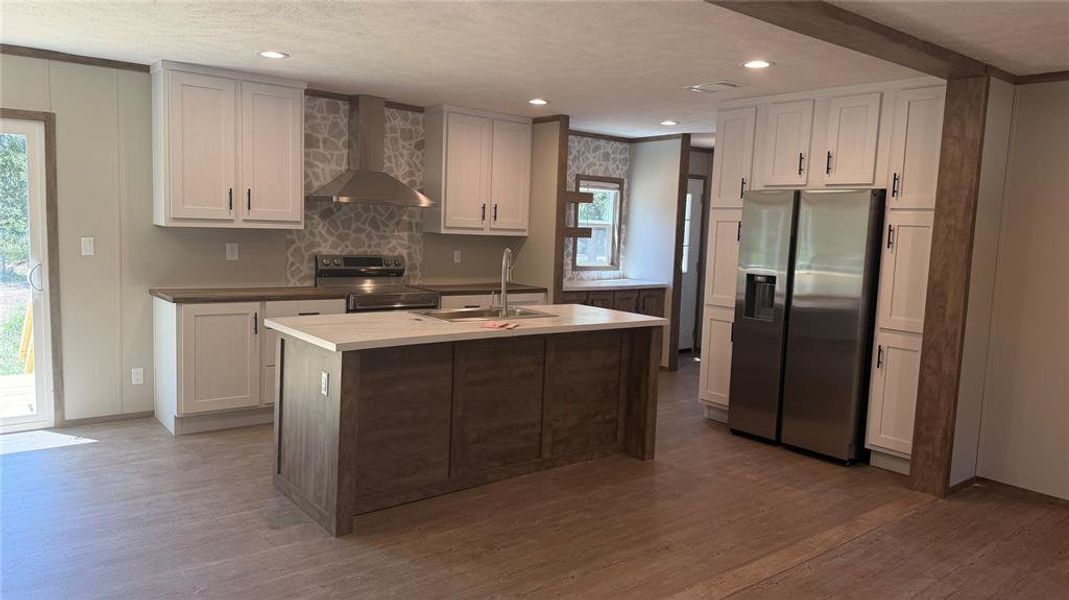 Furnished interior view inside a new home in , Scurry (Image 8).