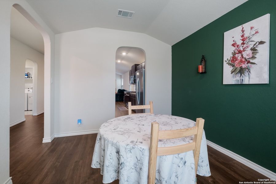 Furnished interior view inside a new home in Redbird Ranch, San Antonio (Image 6).
