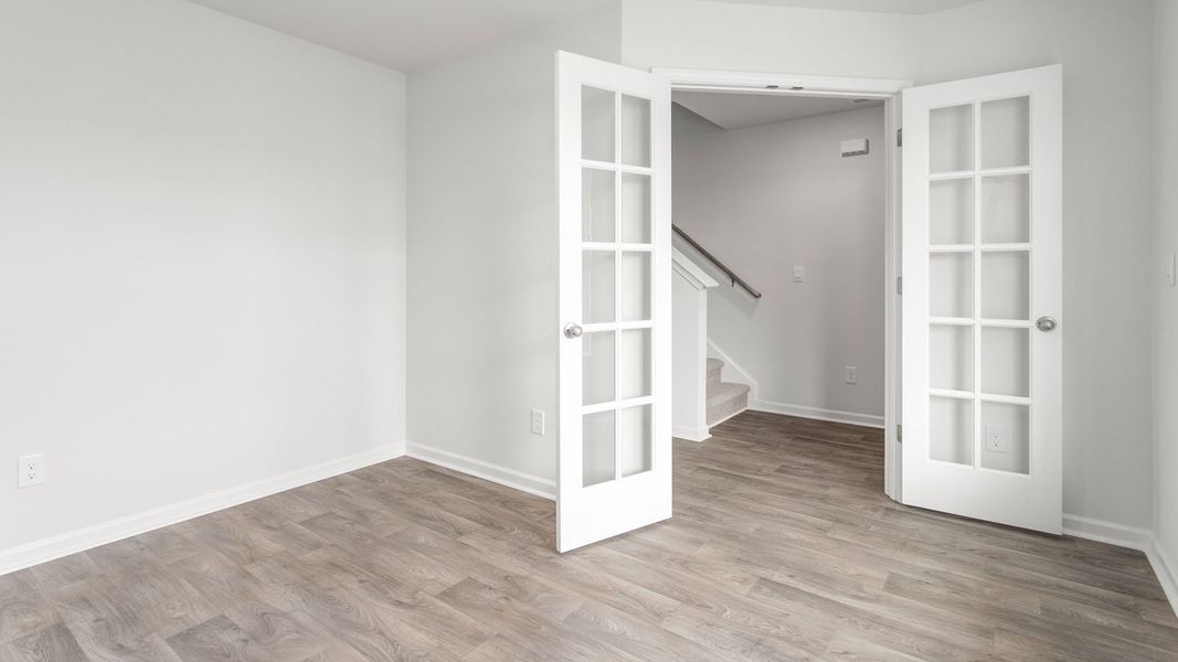 Representative unfurnished interior of a home built from the Kyle by D.R. Horton in Foxtail, Yadkinville (Image 13).