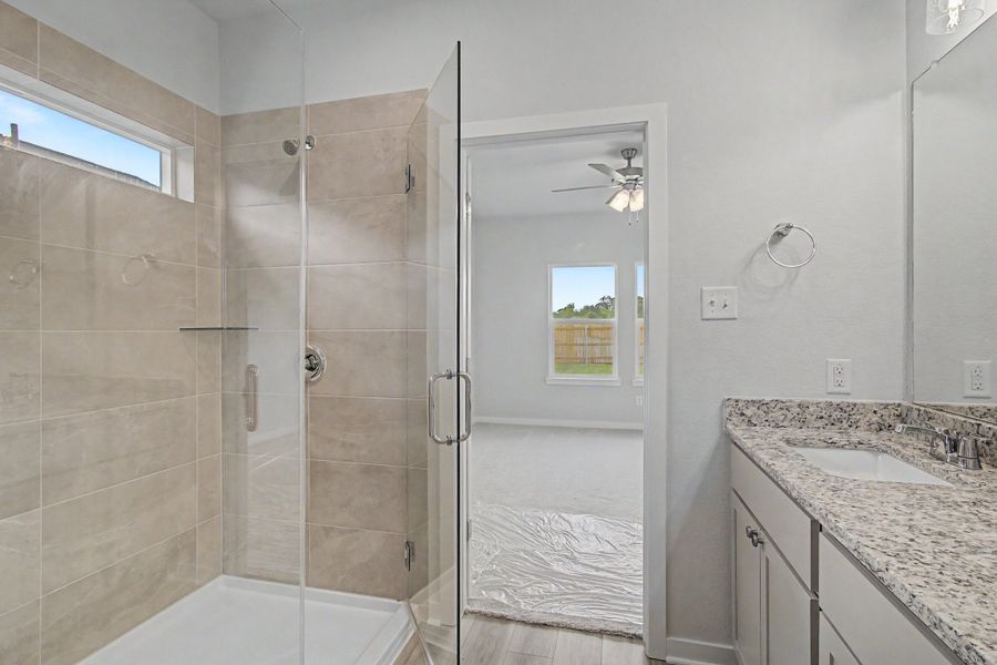 Furnished interior view inside a new home in Pleasant Hill, Bryan (Image 8).
