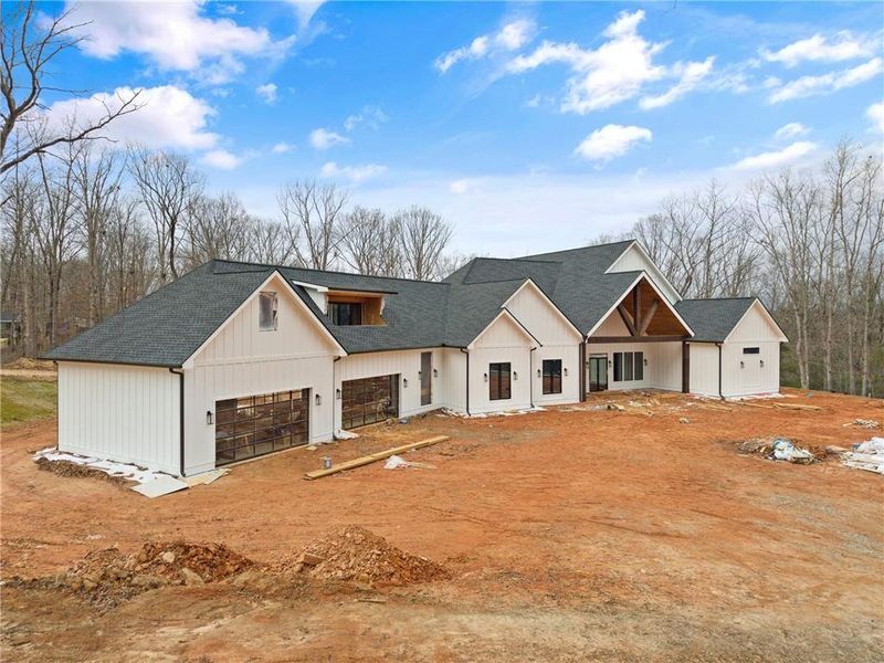In-progress construction of a new home in , Dawsonville, GA (Image 15).