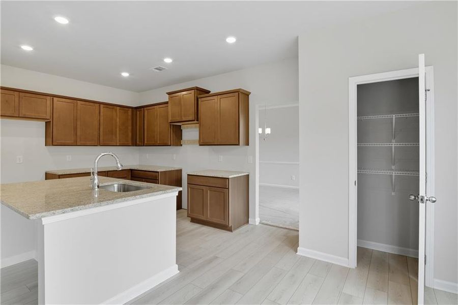 Furnished interior view inside a new home in Creekside Landing, Dallas (Image 7).