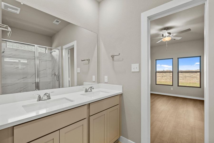 Furnished interior view inside a new home in Cypress Green, Hockley (Image 13).