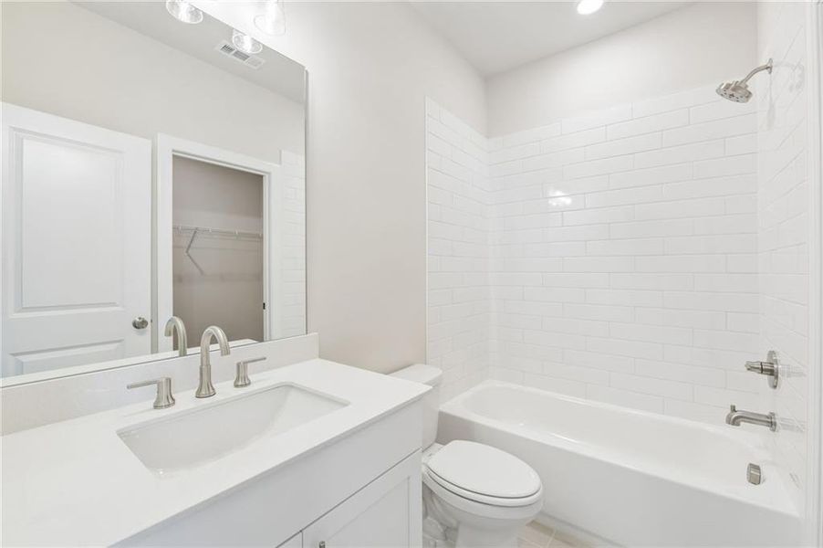Furnished interior view inside a new home in Waterhaven, Cumming (Image 16).