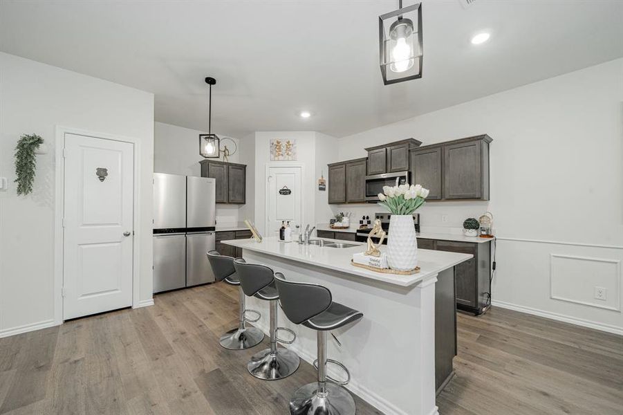 Furnished interior view inside a new home in , Crandall (Image 5).