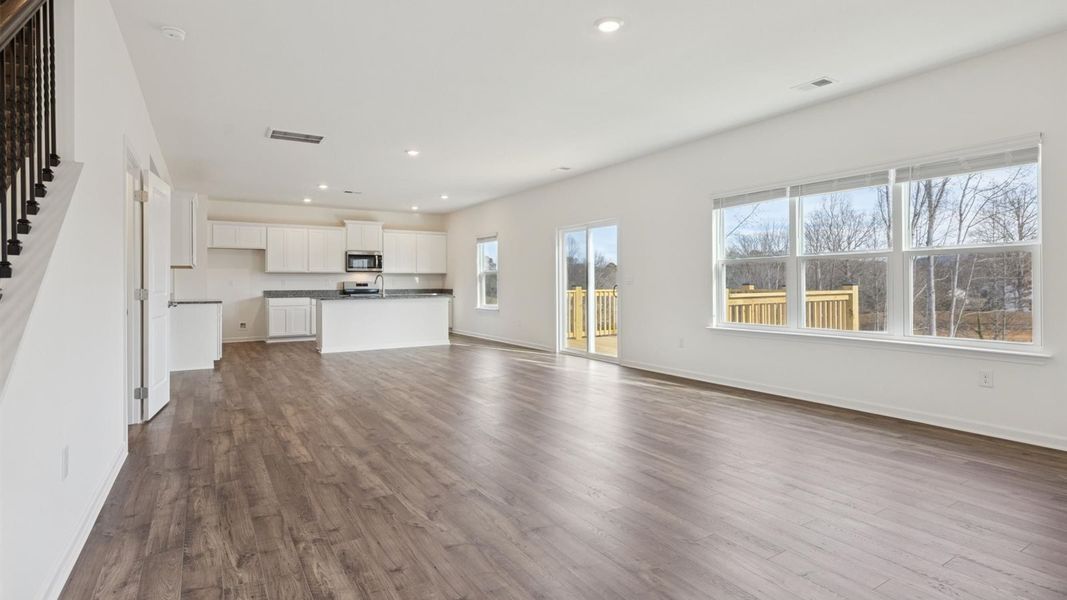 Spacious, unfurnished interior of a new home in Whispering Springs, Maryville (Image 17). Spacious, unfurnished interior of a new home in Whispering Springs, Maryville (Image 17).