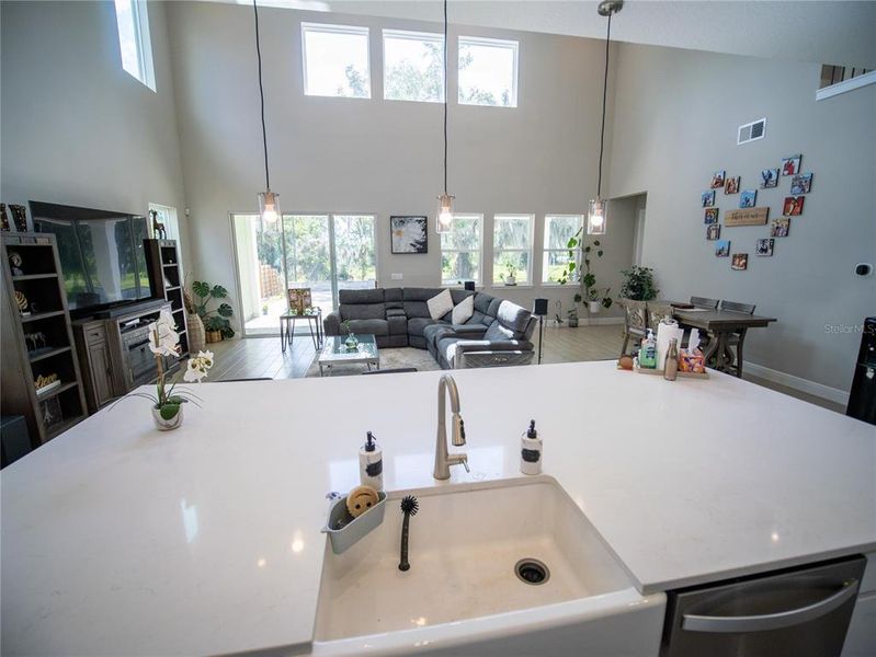 Furnished interior view inside a new home in Weslyn Park at Sunbridge, St. Cloud (Image 8).
