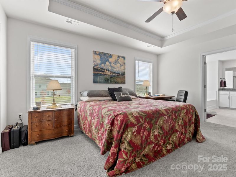 Furnished interior view inside a new home in , Hendersonville (Image 31).