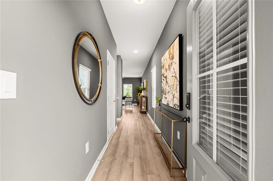 Furnished interior view inside a new home in Reeves Park, Stockbridge (Image 14). Furnished interior view inside a new home in Reeves Park, Stockbridge (Image 14).