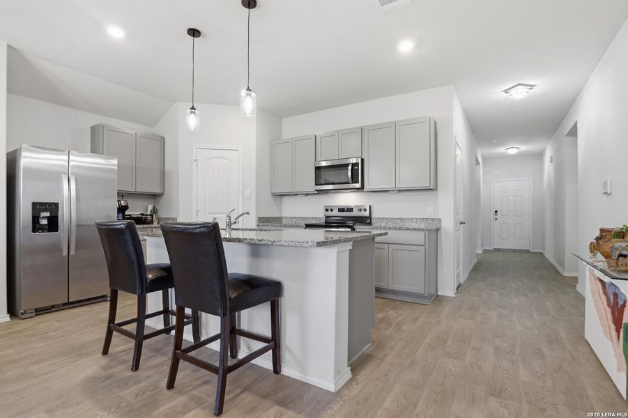 Furnished interior view inside a new home in Swenson Heights, Seguin (Image 15).