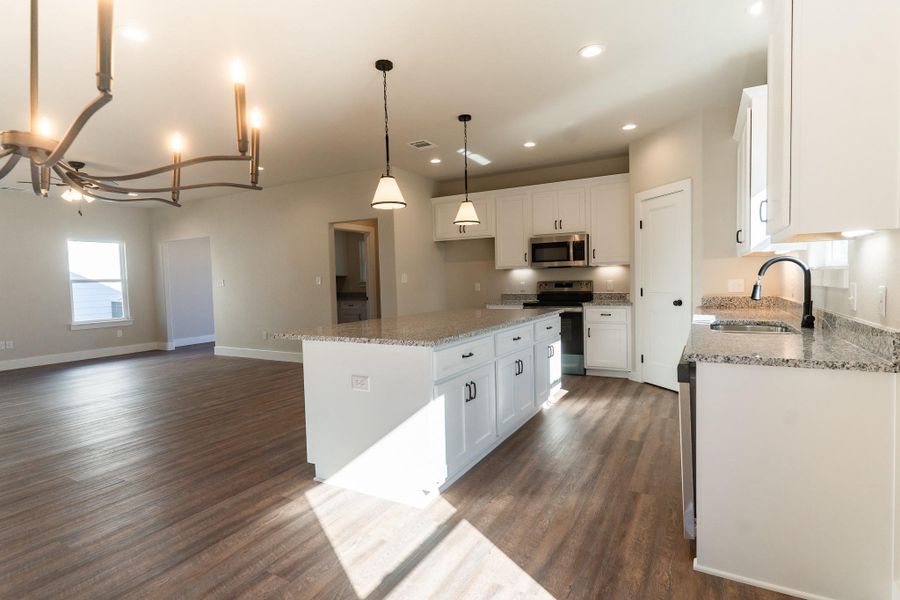 Furnished interior view inside a new home in , Smithville (Image 10).