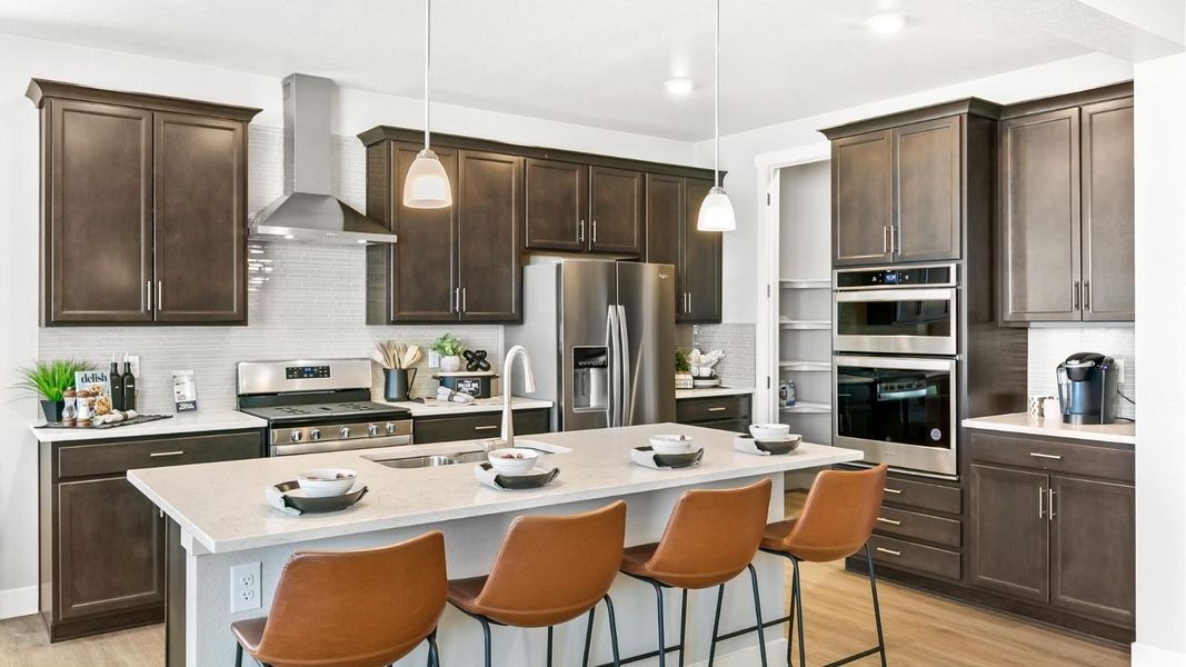 Furnished interior view inside a new home in Vantage, Berthoud (Image 7).