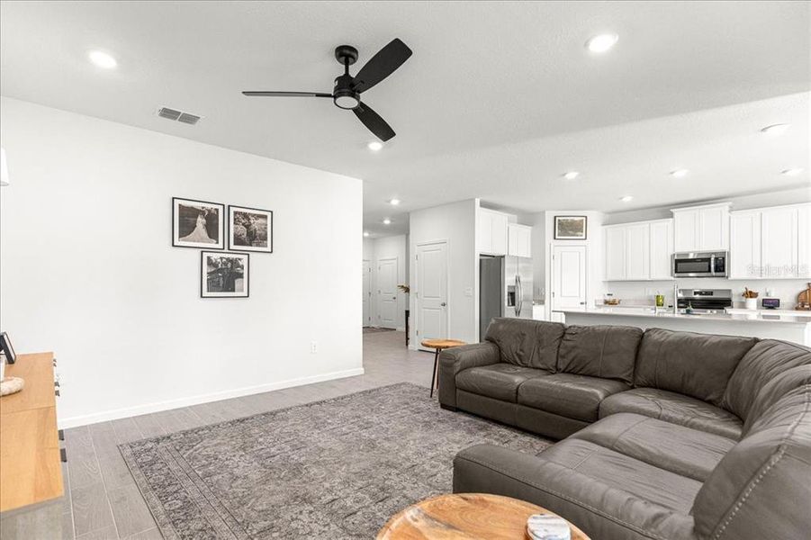 Furnished interior view inside a new home in Millwood: Millwood Estates - The Enclave, Ocala (Image 10). Furnished interior view inside a new home in Millwood: Millwood Estates - The Enclave, Ocala (Image 10).