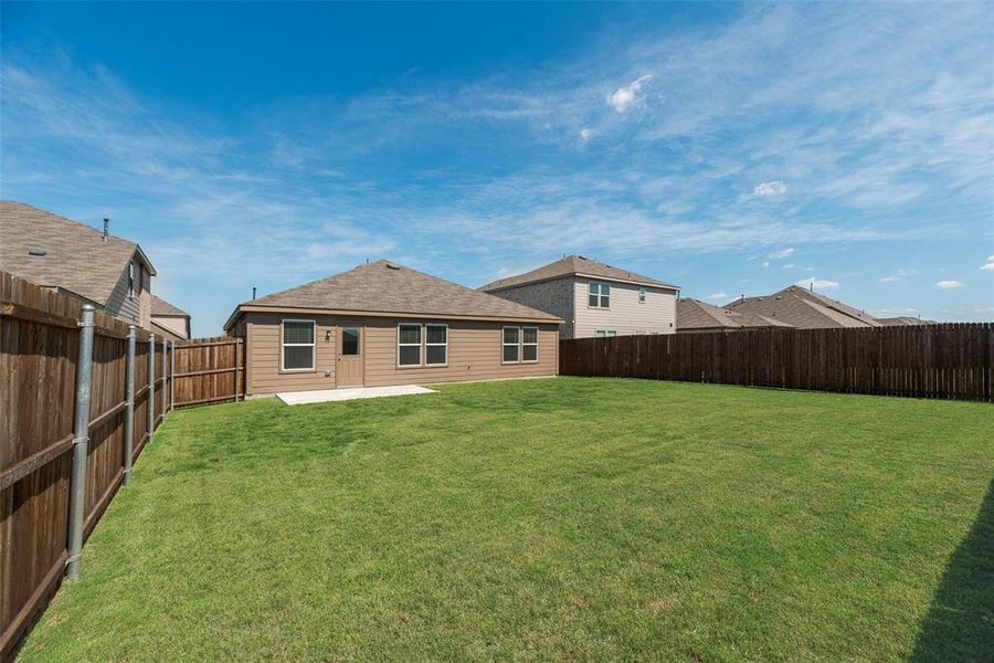 Exterior details and patio area of a home in Verandah, Royse City (Image 2). Exterior details and patio area of a home in Verandah, Royse City (Image 2).