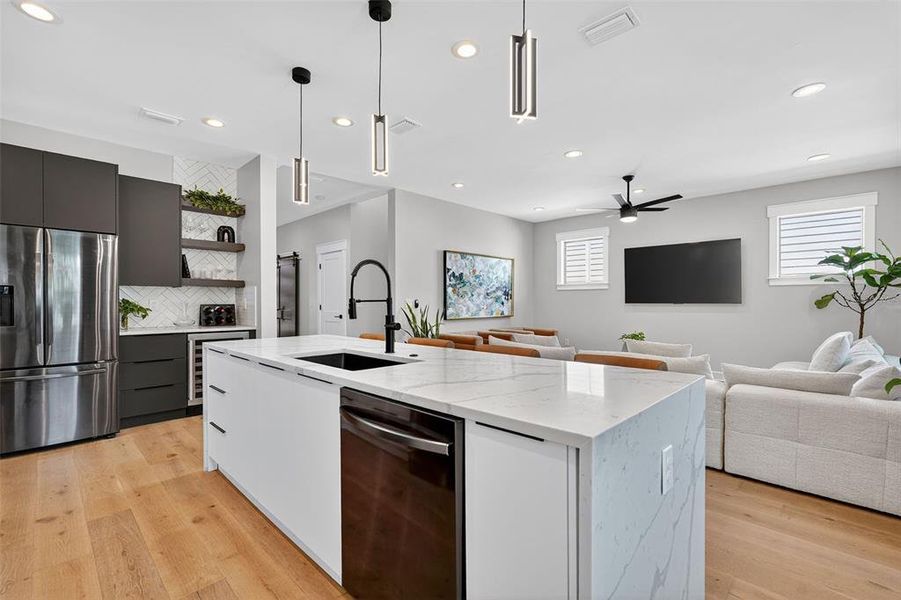 Furnished interior view inside a new home in , Tampa (Image 15).