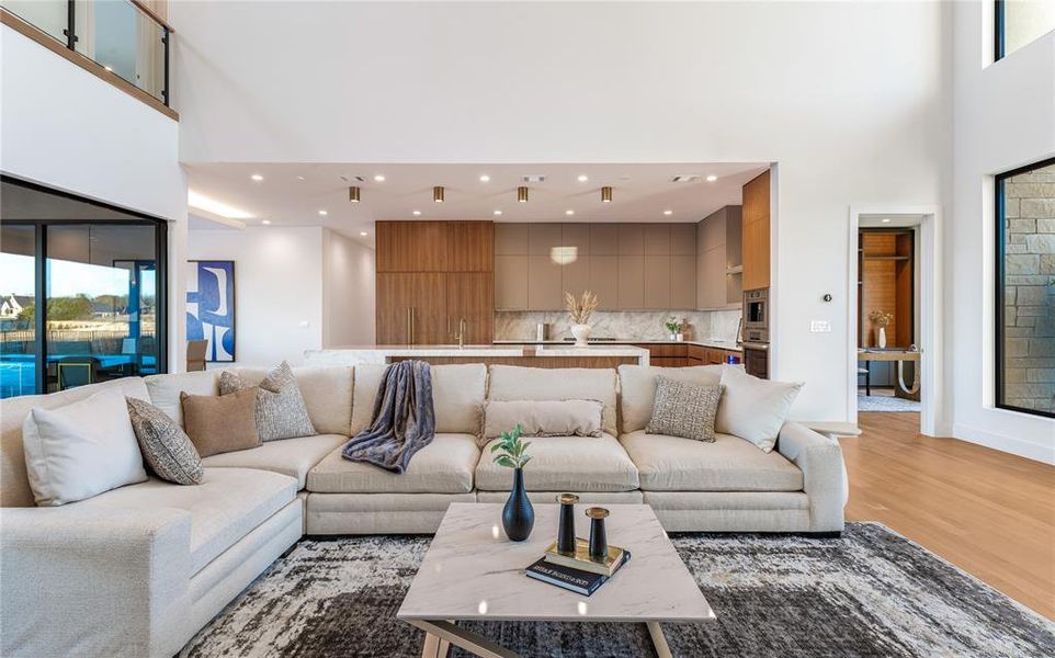 Furnished interior view inside a new home in , Heath (Image 6).