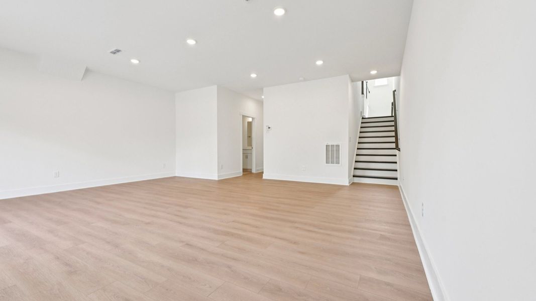Furnished interior view inside a new home in Bayberry, Raleigh (Image 7).
