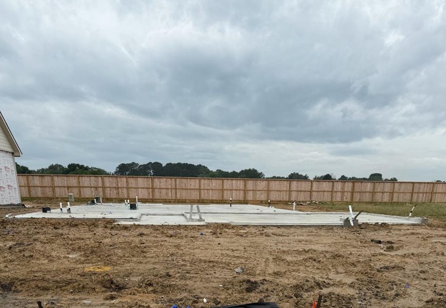 Site preparation for new homesites in Cedar Pointe, Crosby (Image 4).