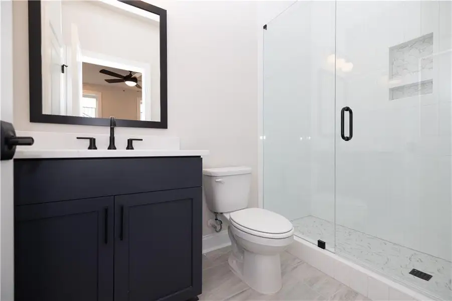 Furnished interior view inside a new home in Park Walke, Alpharetta (Image 8).